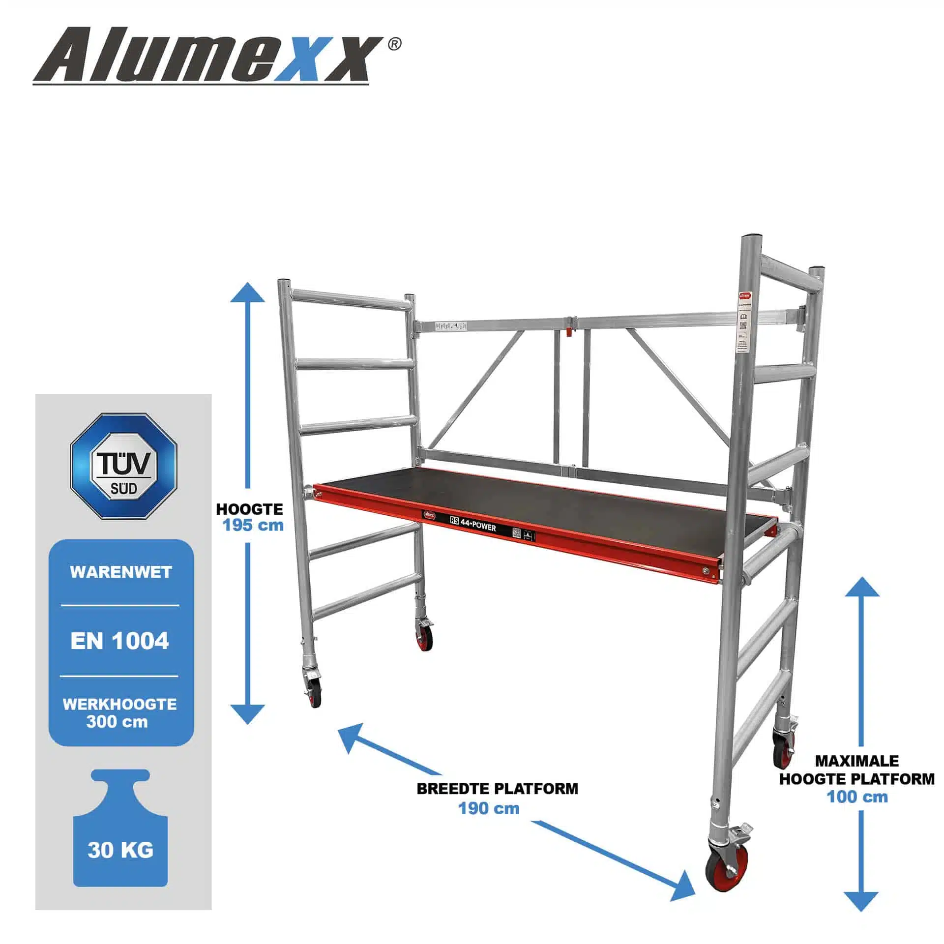 Hesje pomp Demonstreer Altrex RS Power 44 kamersteiger | Rolsteiger.net