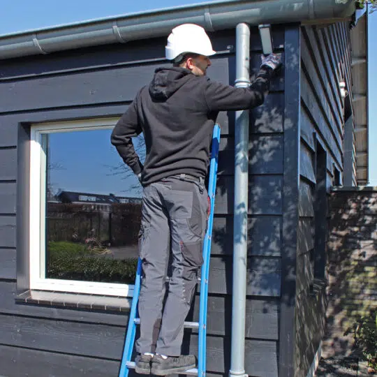 eurostairs enkele ladder uitgebogen