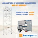 afsluitbare aanhanger ASC rolsteiger