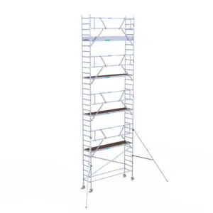 Rolsteiger Professional 75x305 10,2m werkhoogte tegen de gevel
